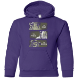 Sweatshirts Purple / YS Wizards of Middle Earth Youth Hoodie