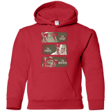 Sweatshirts Red / YS Wizards of Middle Earth Youth Hoodie