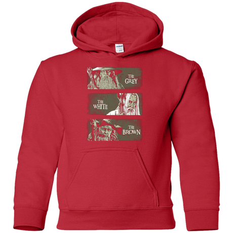 Sweatshirts Red / YS Wizards of Middle Earth Youth Hoodie