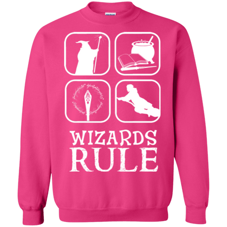 Sweatshirts Heliconia / Small Wizards Rule Crewneck Sweatshirt