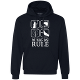 Sweatshirts Navy / Small Wizards Rule Premium Fleece Hoodie