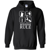 Sweatshirts Black / Small Wizards Rule Pullover Hoodie