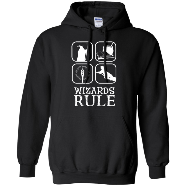 Sweatshirts Black / Small Wizards Rule Pullover Hoodie