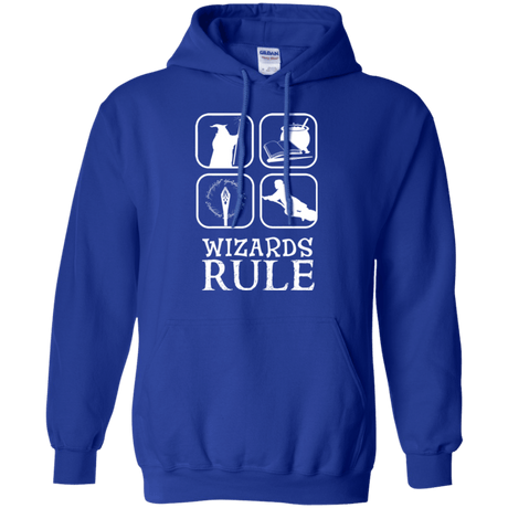 Sweatshirts Royal / Small Wizards Rule Pullover Hoodie
