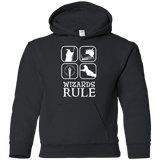 Sweatshirts Black / YS Wizards Rule Youth Hoodie