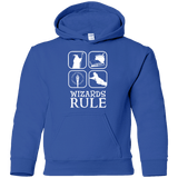 Sweatshirts Royal / YS Wizards Rule Youth Hoodie