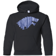 Sweatshirts Black / YS Wolf Of Winter Youth Hoodie