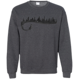 Sweatshirts Dark Heather / S Wolf Tail Crewneck Sweatshirt