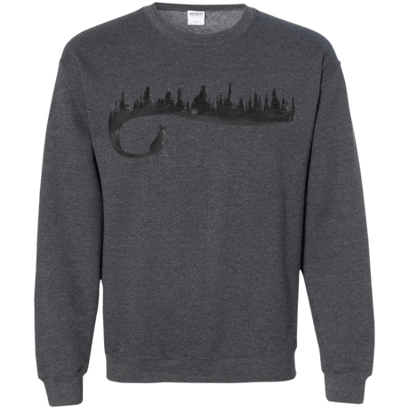 Sweatshirts Dark Heather / S Wolf Tail Crewneck Sweatshirt