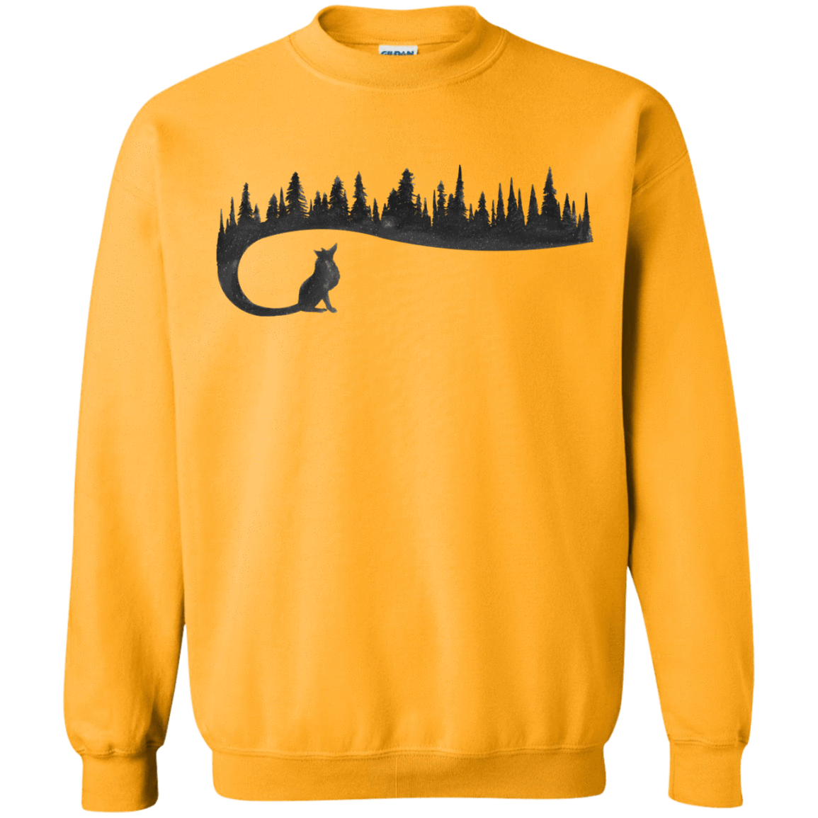 Sweatshirts Gold / S Wolf Tail Crewneck Sweatshirt