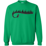 Sweatshirts Irish Green / S Wolf Tail Crewneck Sweatshirt