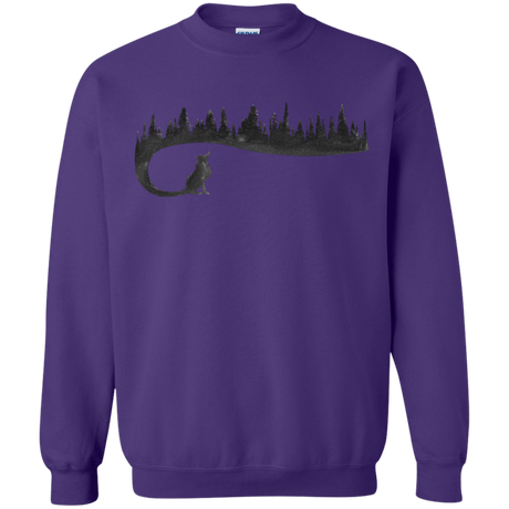 Sweatshirts Purple / S Wolf Tail Crewneck Sweatshirt