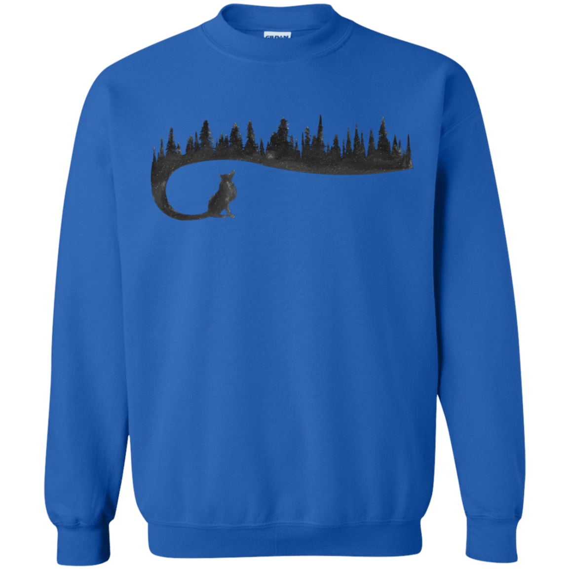 Sweatshirts Royal / S Wolf Tail Crewneck Sweatshirt