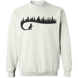 Sweatshirts White / S Wolf Tail Crewneck Sweatshirt