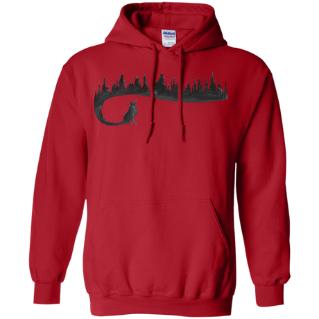 Sweatshirts Red / S Wolf Tail Pullover Hoodie