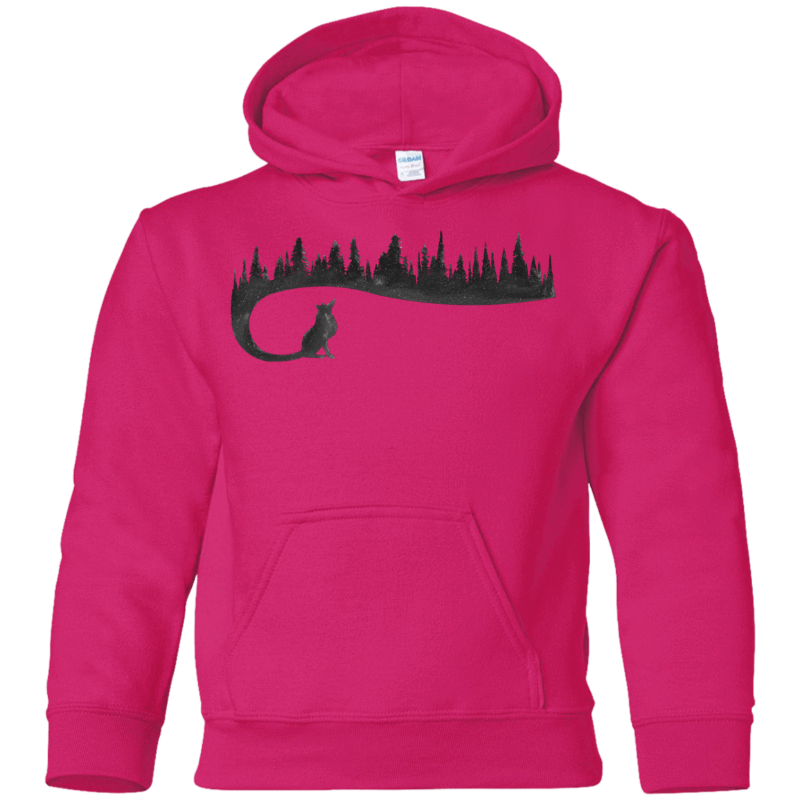 Sweatshirts Heliconia / YS Wolf Tail Youth Hoodie