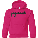 Sweatshirts Heliconia / YS Wolf Tail Youth Hoodie