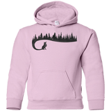 Sweatshirts Light Pink / YS Wolf Tail Youth Hoodie