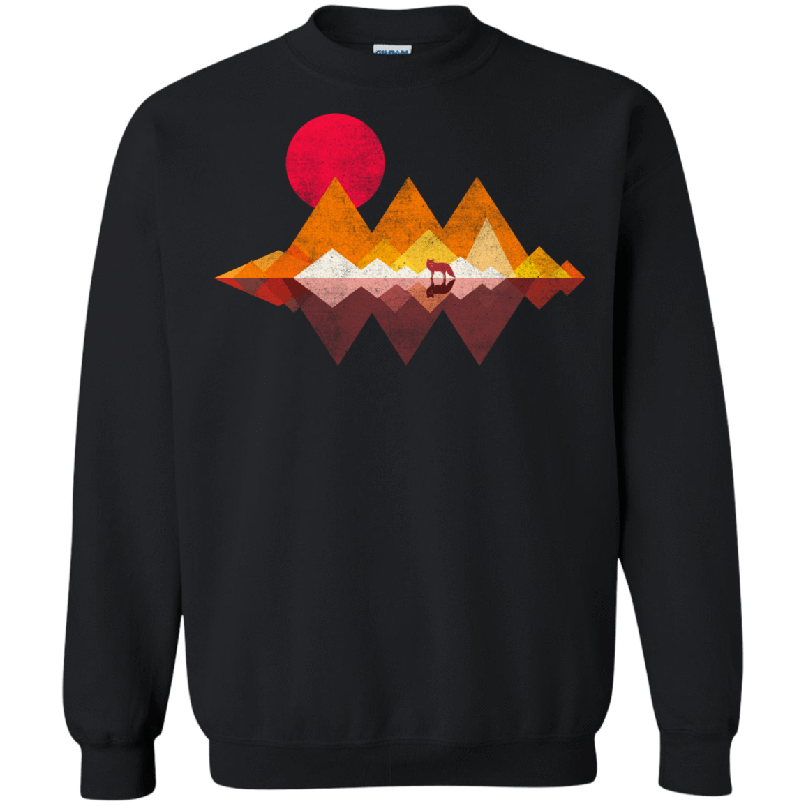 Sweatshirts Black / S Wolflands Crewneck Sweatshirt