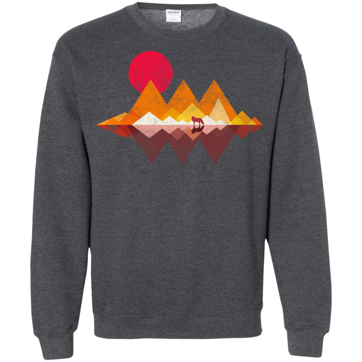 Sweatshirts Dark Heather / S Wolflands Crewneck Sweatshirt