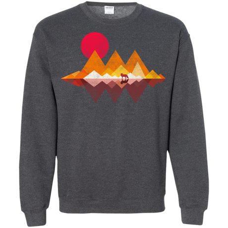 Sweatshirts Dark Heather / S Wolflands Crewneck Sweatshirt