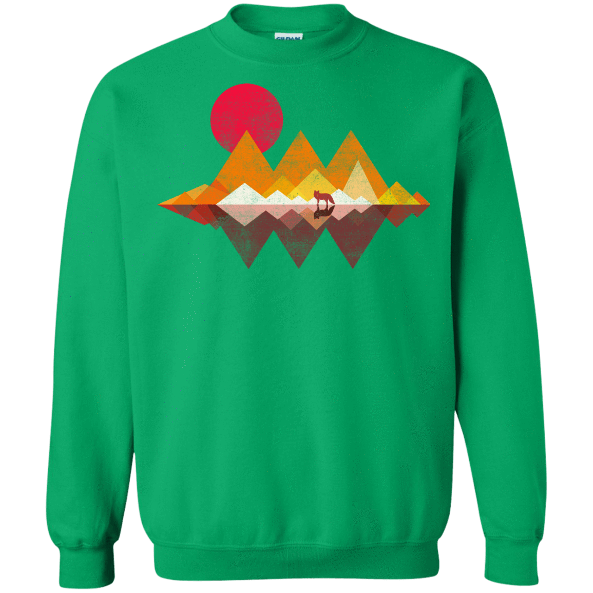 Sweatshirts Irish Green / S Wolflands Crewneck Sweatshirt