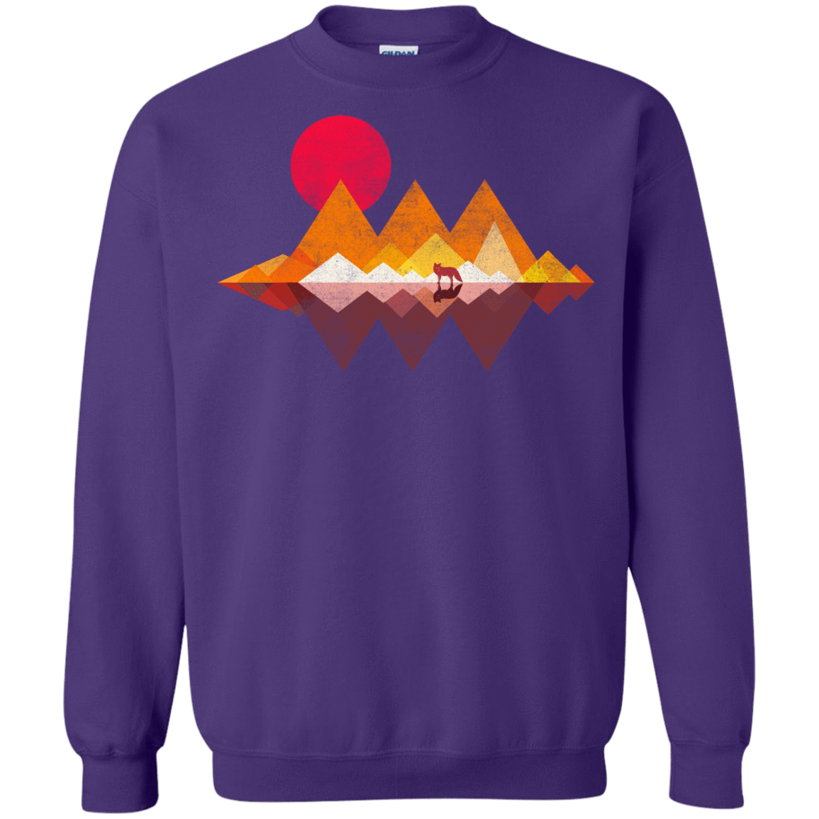 Sweatshirts Purple / S Wolflands Crewneck Sweatshirt