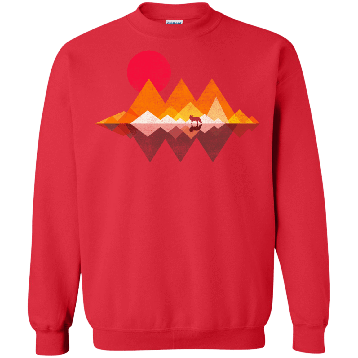 Sweatshirts Red / S Wolflands Crewneck Sweatshirt