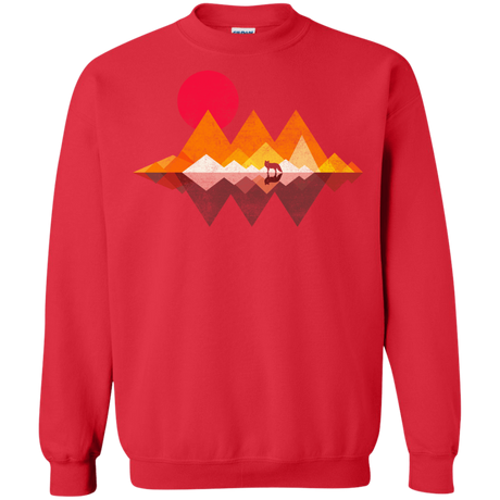 Sweatshirts Red / S Wolflands Crewneck Sweatshirt