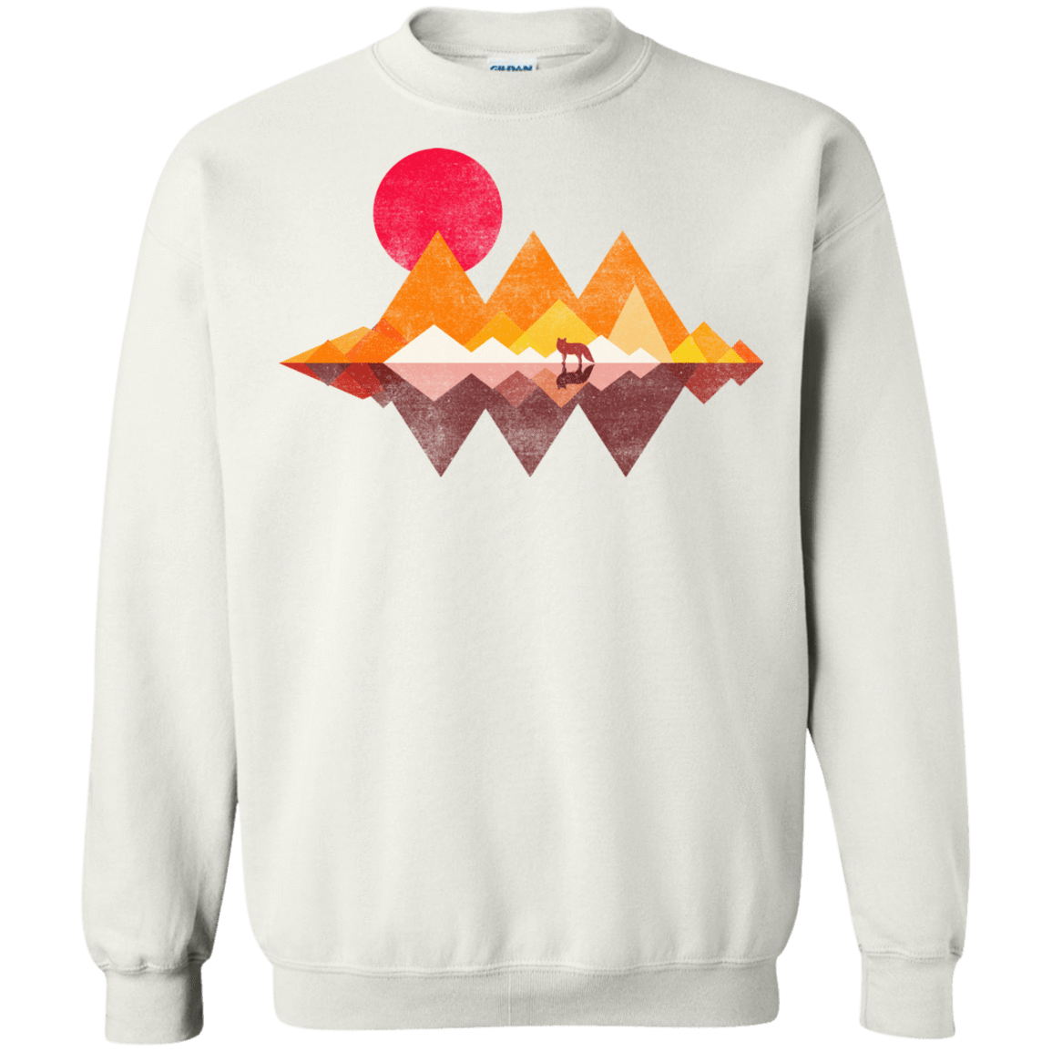 Sweatshirts White / S Wolflands Crewneck Sweatshirt