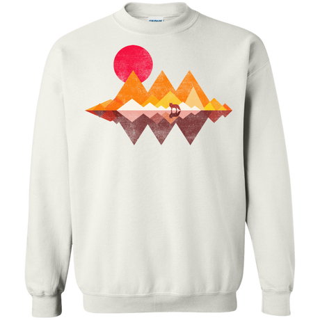 Sweatshirts White / S Wolflands Crewneck Sweatshirt