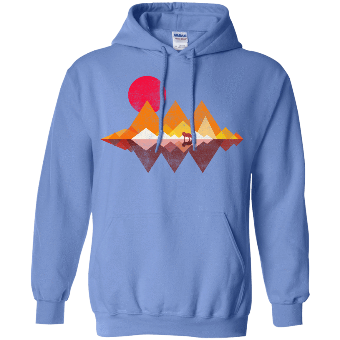 Sweatshirts Carolina Blue / S Wolflands Pullover Hoodie