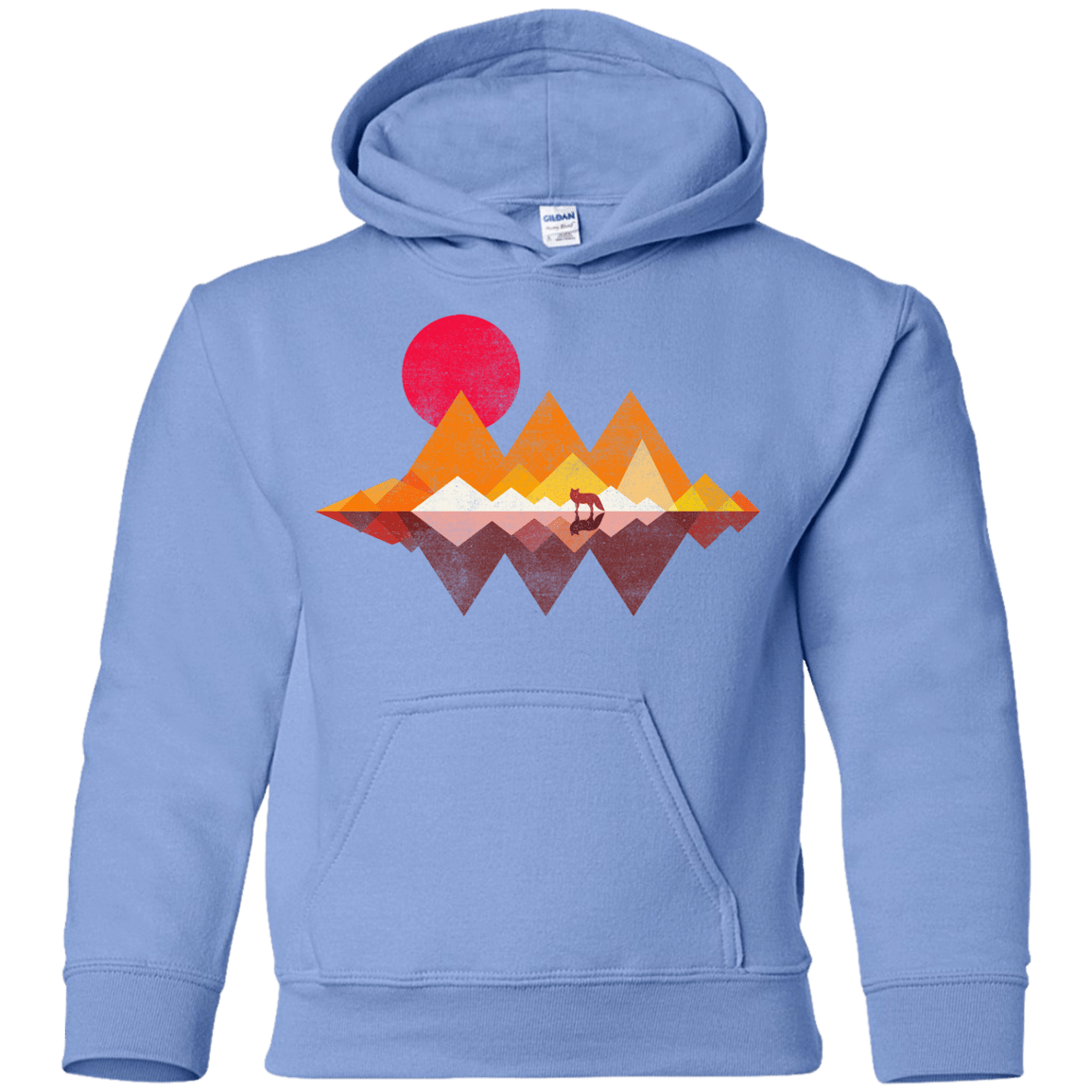 Sweatshirts Carolina Blue / YS Wolflands Youth Hoodie