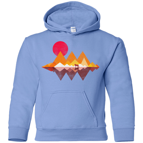 Sweatshirts Carolina Blue / YS Wolflands Youth Hoodie