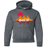 Sweatshirts Dark Heather / YS Wolflands Youth Hoodie