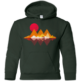 Sweatshirts Forest Green / YS Wolflands Youth Hoodie