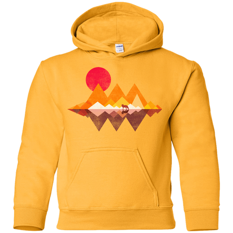 Sweatshirts Gold / YS Wolflands Youth Hoodie