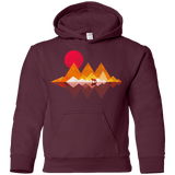 Sweatshirts Maroon / YS Wolflands Youth Hoodie