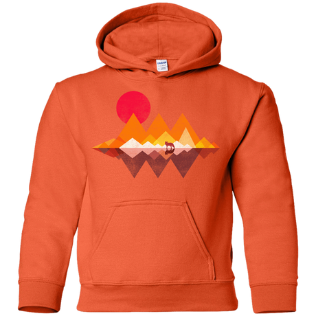 Sweatshirts Orange / YS Wolflands Youth Hoodie