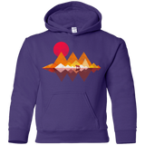 Sweatshirts Purple / YS Wolflands Youth Hoodie