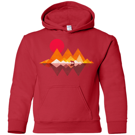 Sweatshirts Red / YS Wolflands Youth Hoodie