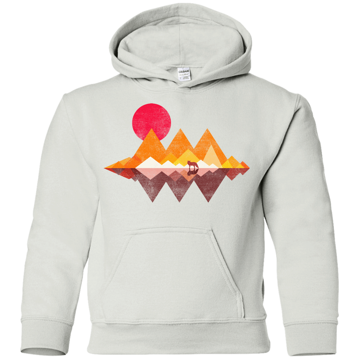Sweatshirts White / YS Wolflands Youth Hoodie