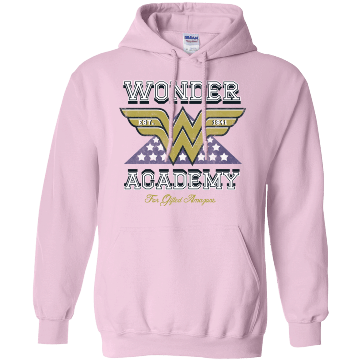 Sweatshirts Light Pink / Small Wonder Academy Pullover Hoodie