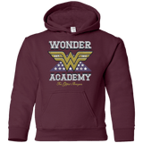 Sweatshirts Maroon / YS Wonder Academy Youth Hoodie