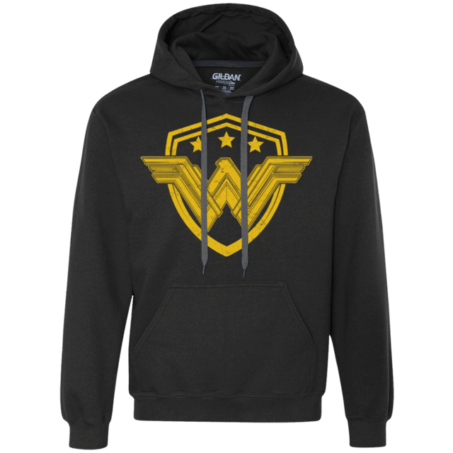 Sweatshirts Black / Small Wonder Eagle Premium Fleece Hoodie