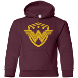 Sweatshirts Maroon / YS Wonder Eagle Youth Hoodie