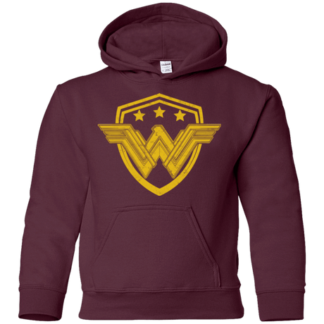 Sweatshirts Maroon / YS Wonder Eagle Youth Hoodie