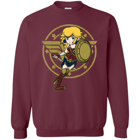 Sweatshirts Maroon / Small Wonder Peach Crewneck Sweatshirt