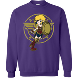 Sweatshirts Purple / Small Wonder Peach Crewneck Sweatshirt
