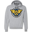 Sweatshirts Sport Grey / Small WONDER WOMAN Premium Fleece Hoodie